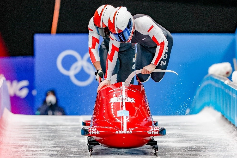 Le bobsleigh monégasque